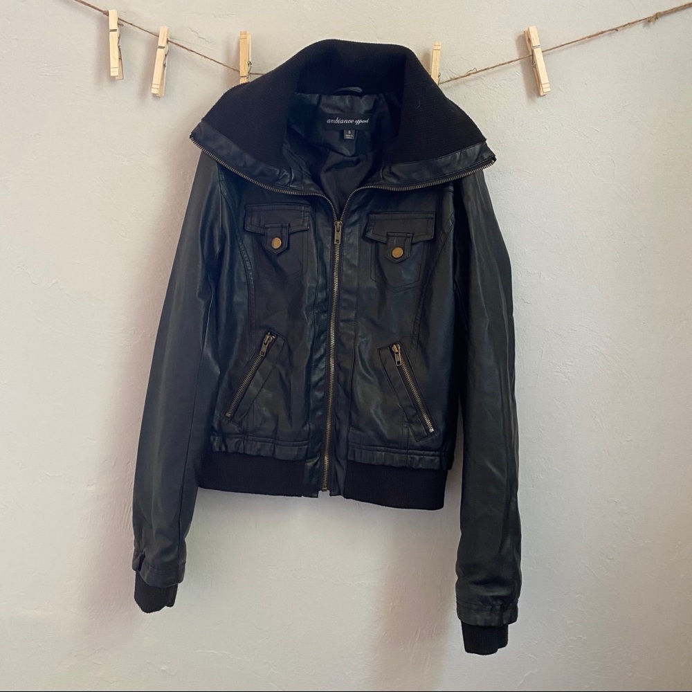 Ambiance Apparel Small Biker Jacket